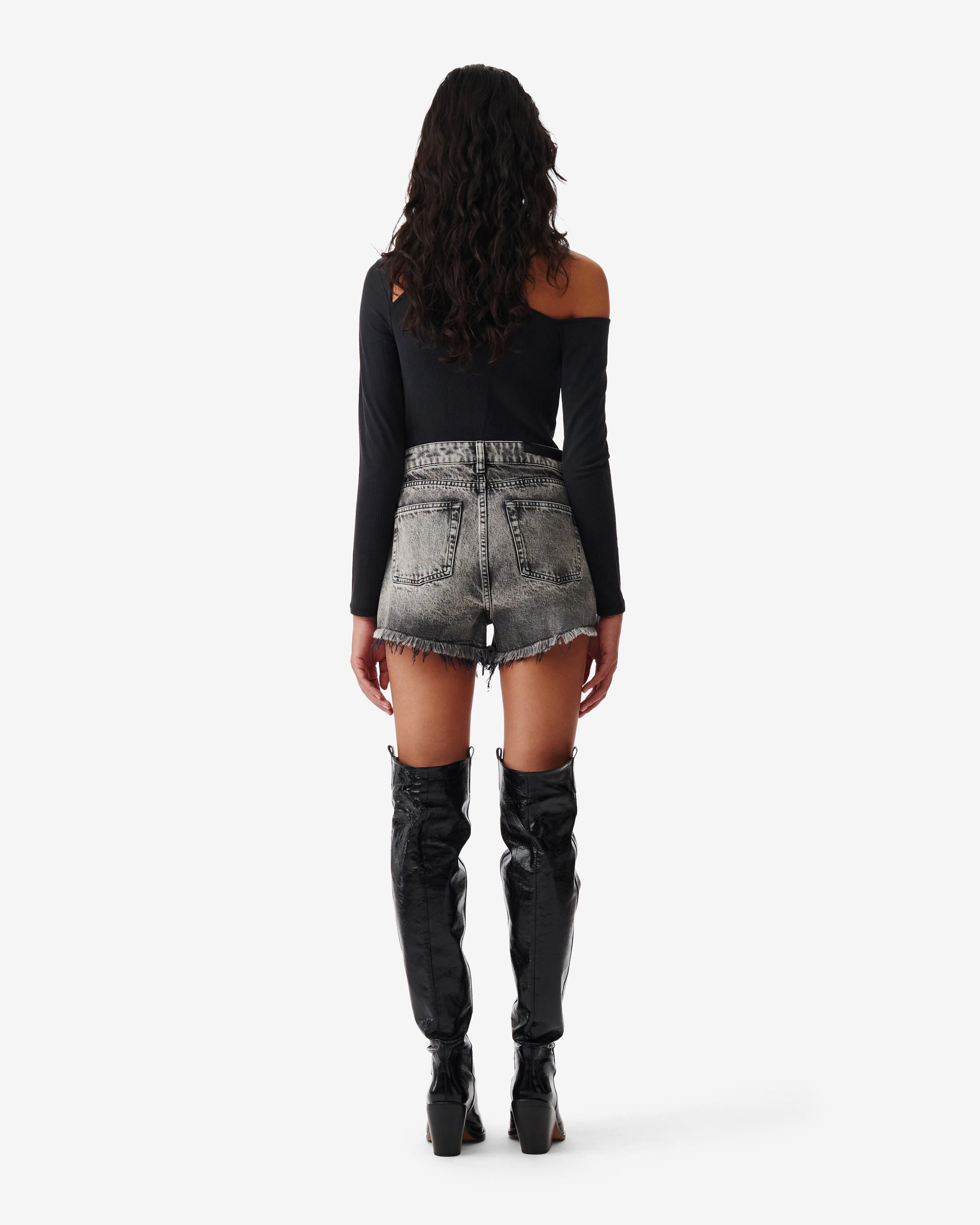 Belem shorts - Snow Black