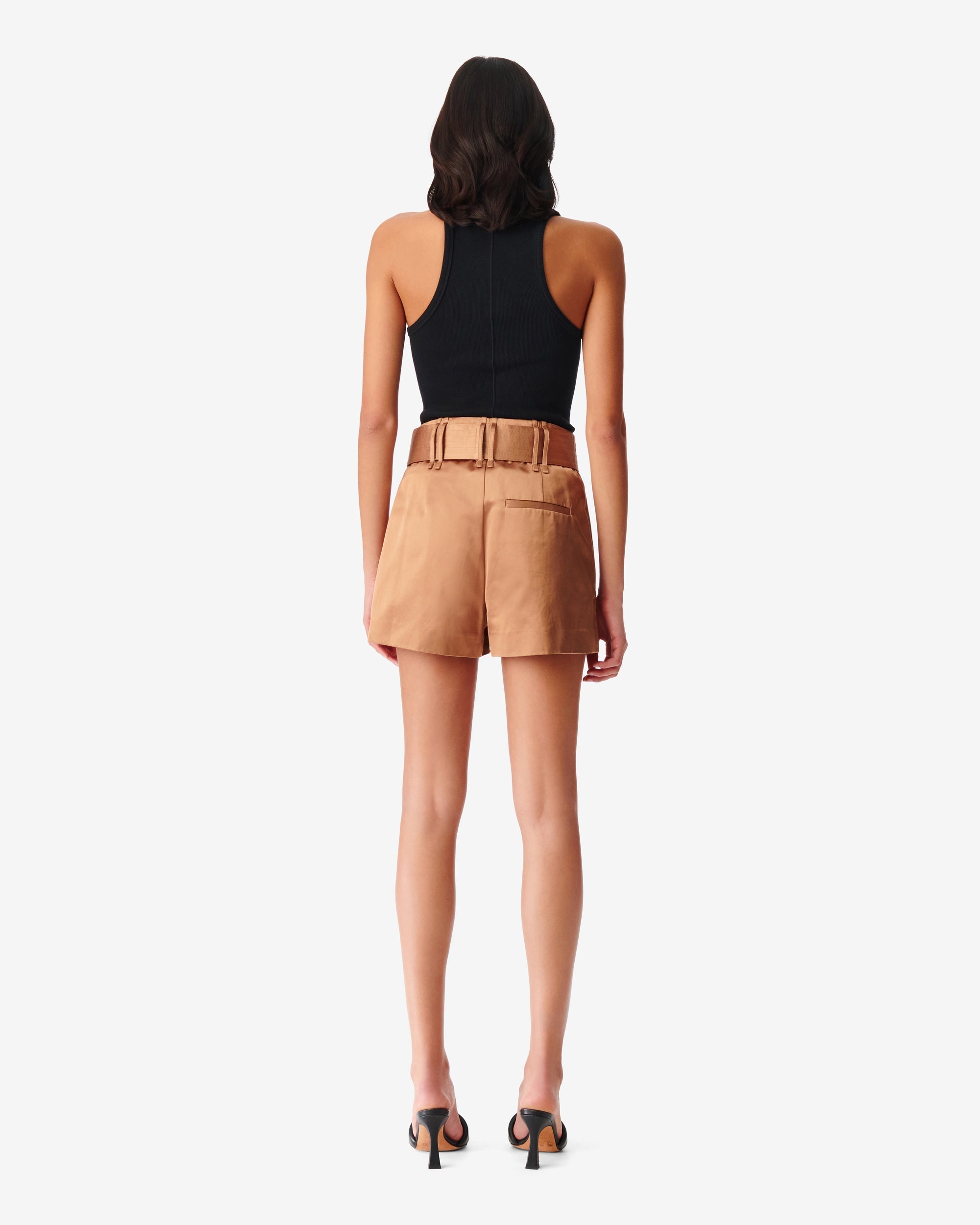 Benni shorts - Bronze