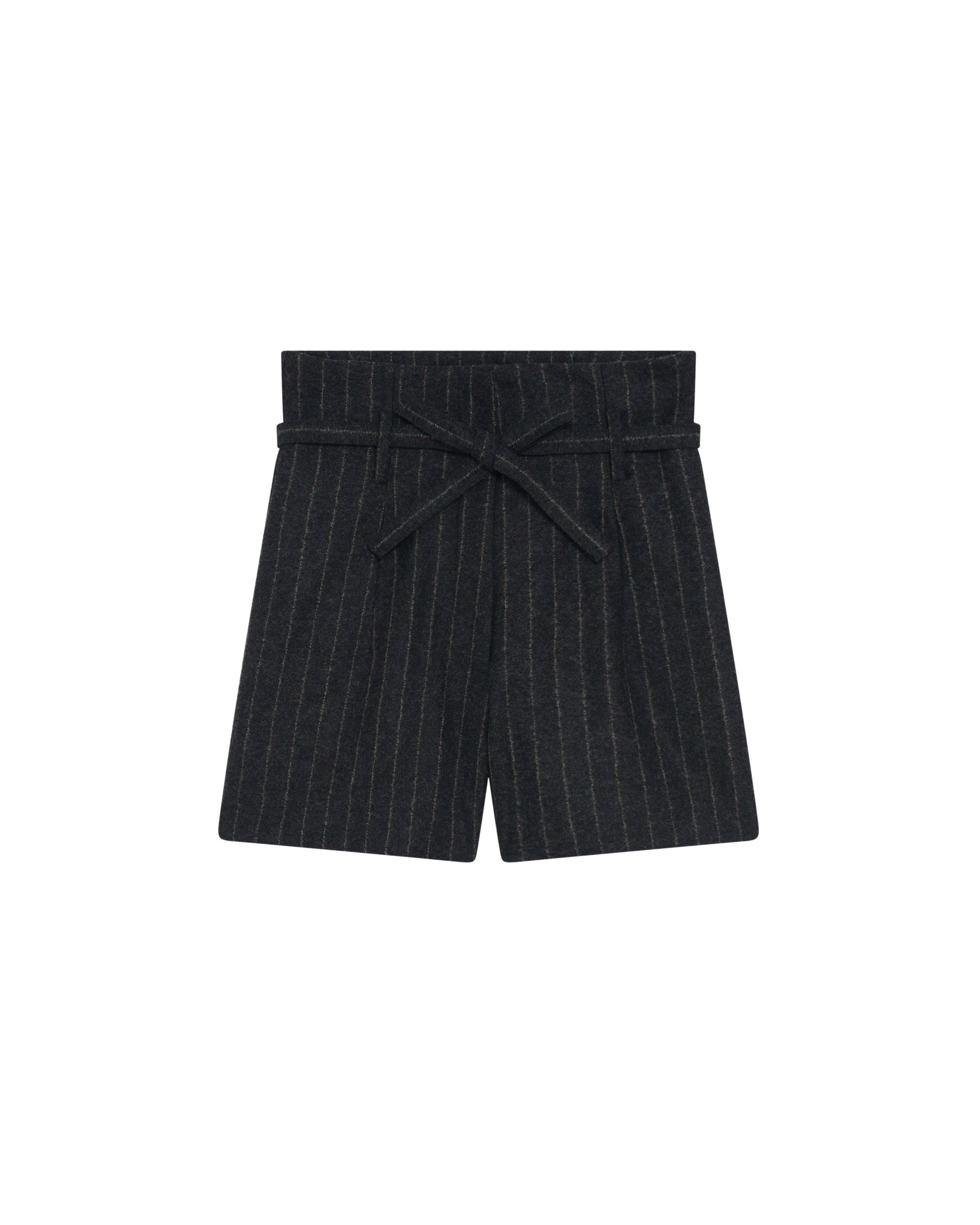 Delma wool shorts - Anthracite