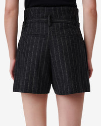 Delma wool shorts - Anthracite