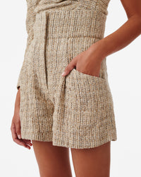 Lormi shorts - Mixed Beige