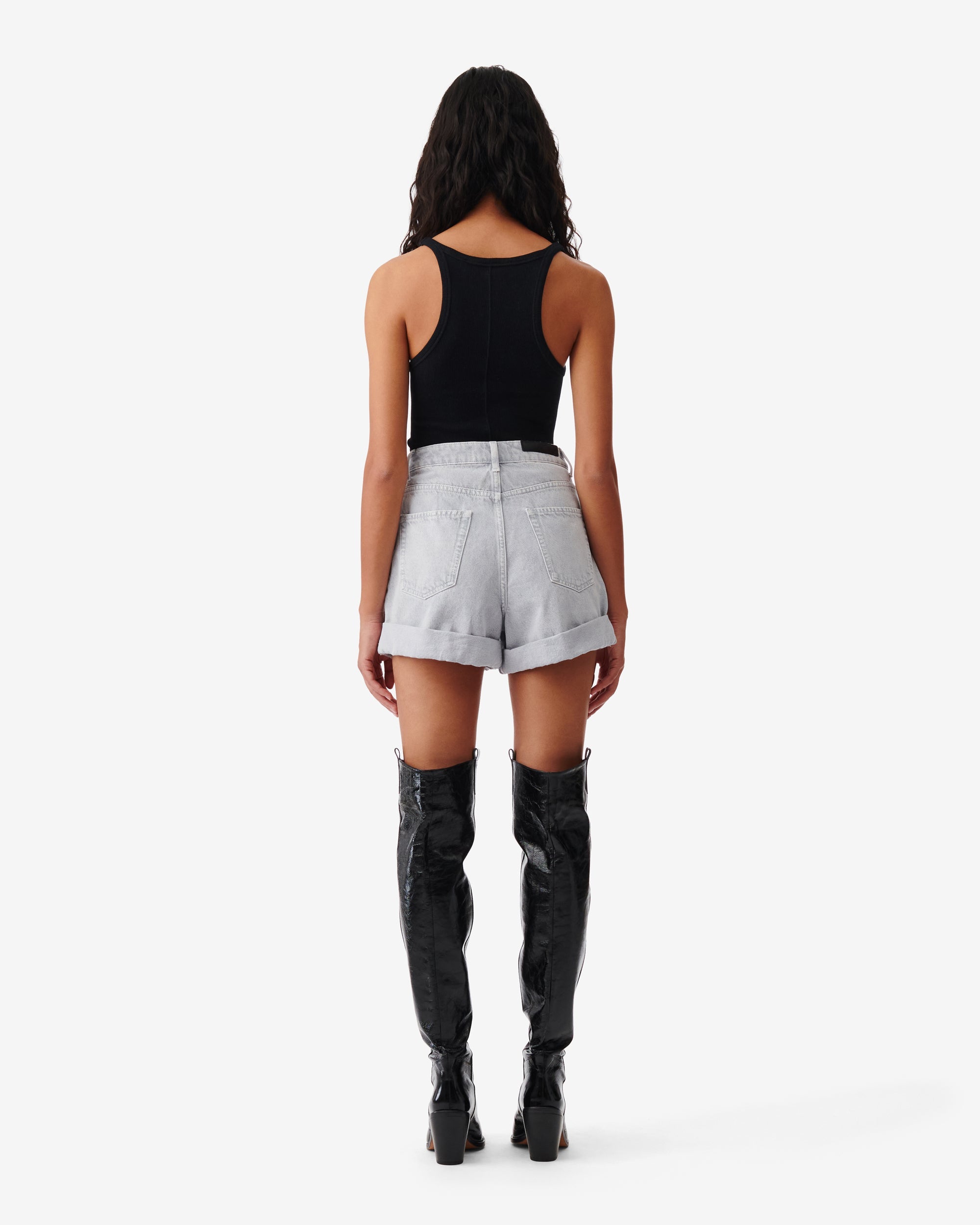 Moca Shorts - Light Grey