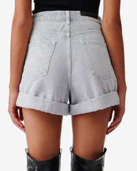 Moca Shorts - Light Grey