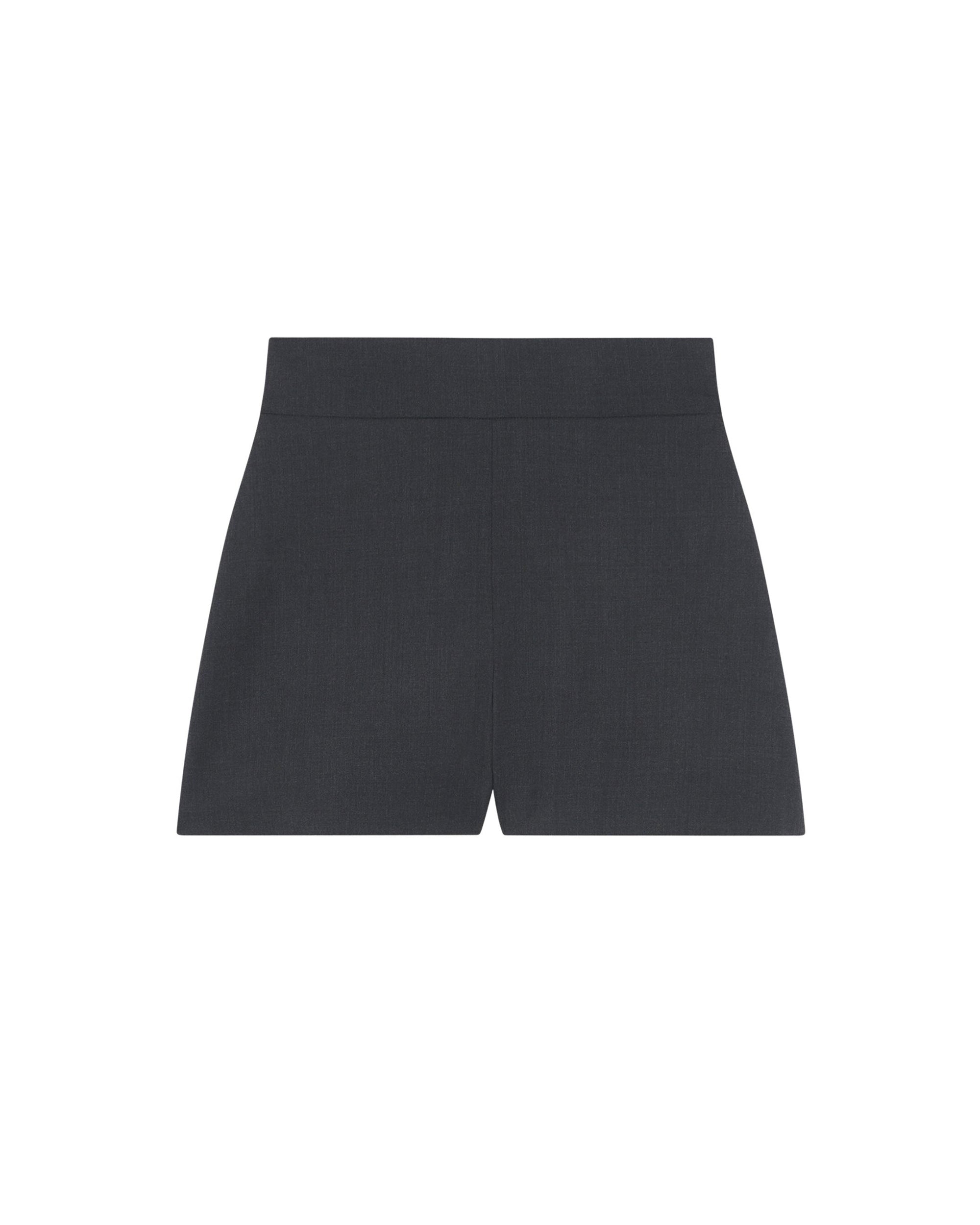 Mytrina wool shorts - Anthracite