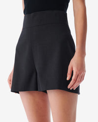 Mytrina wool shorts - Anthracite