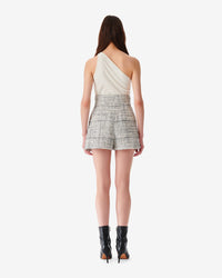 Short Ofali - White & Black