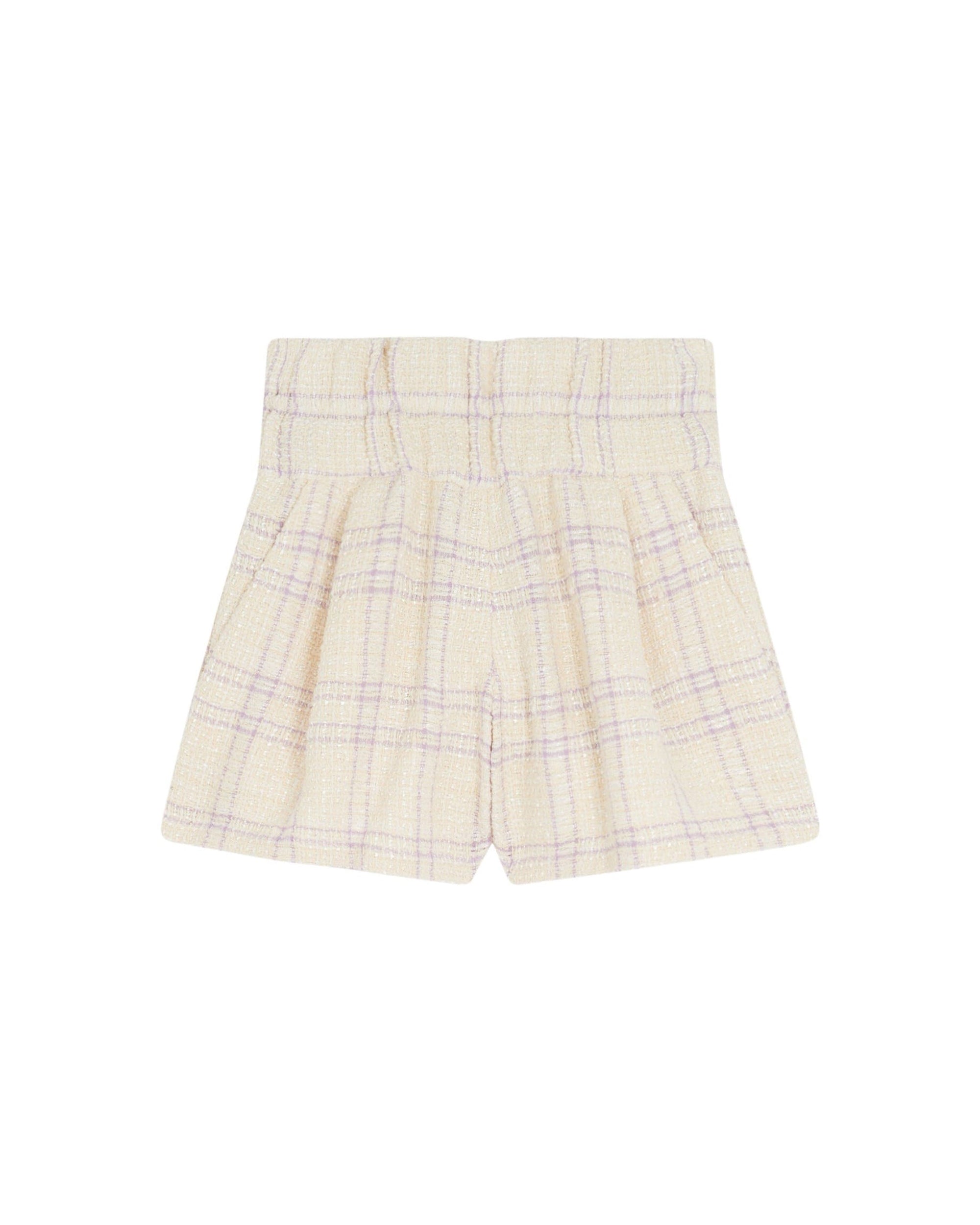 Oline shorts - Ecru & Lilac