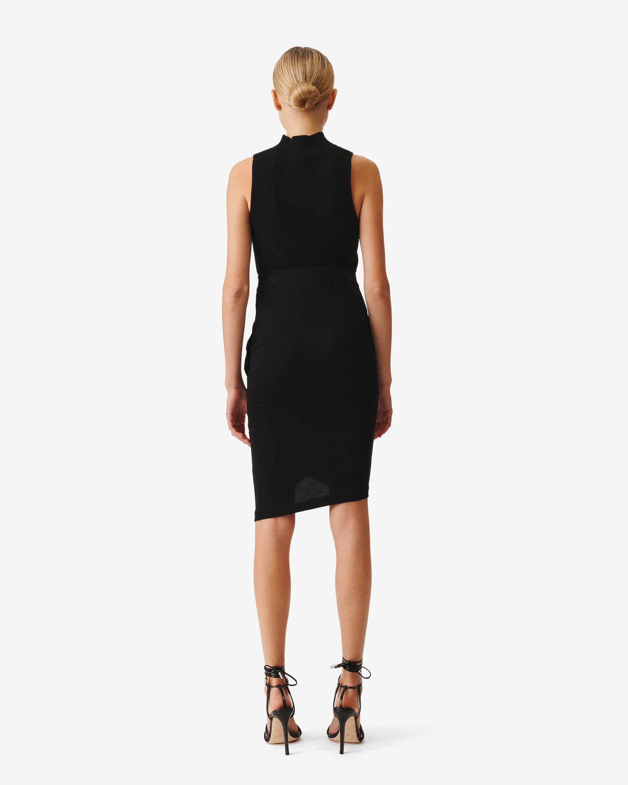 Alberta midi skirt - Black