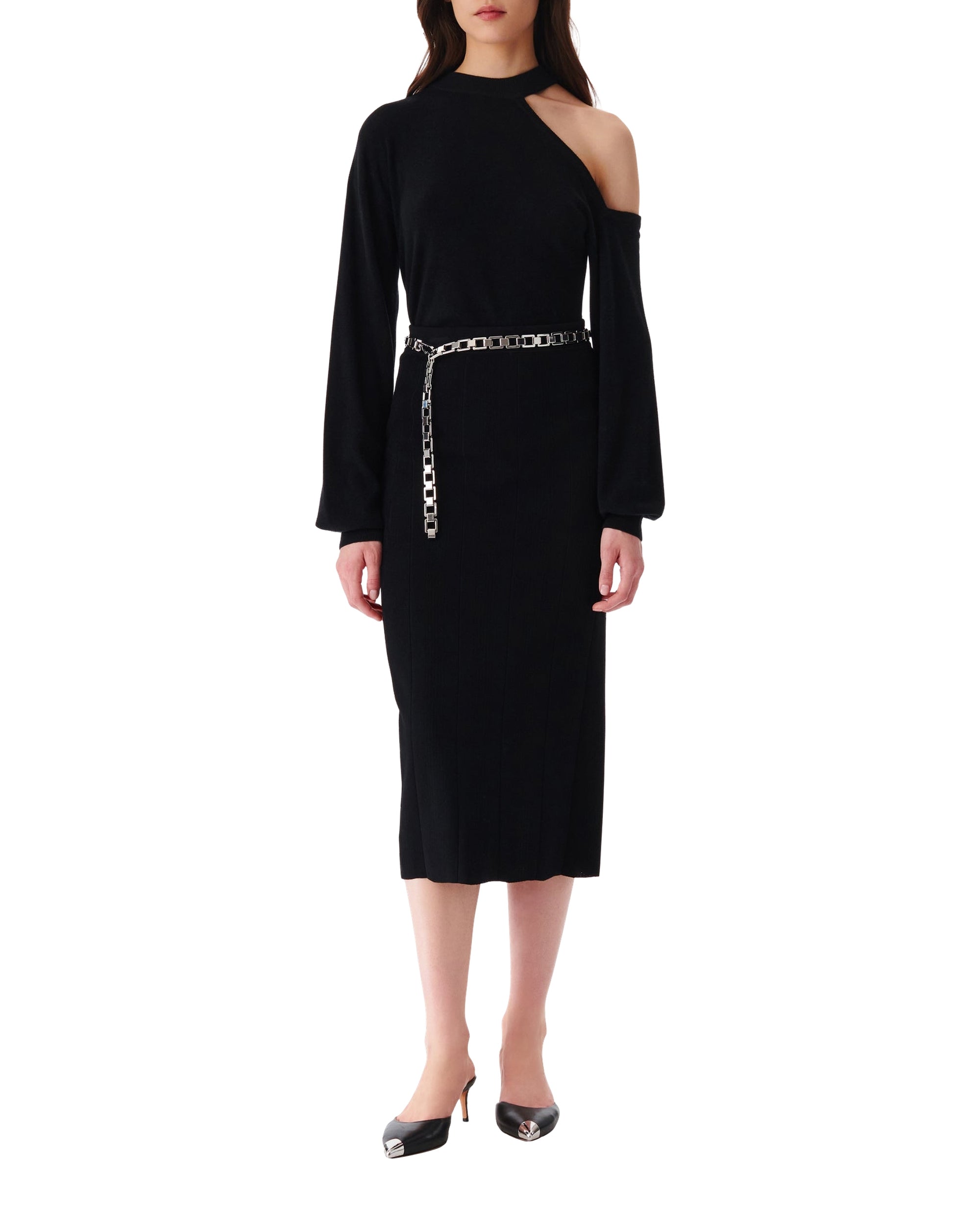 Caifa midi skirt - Black