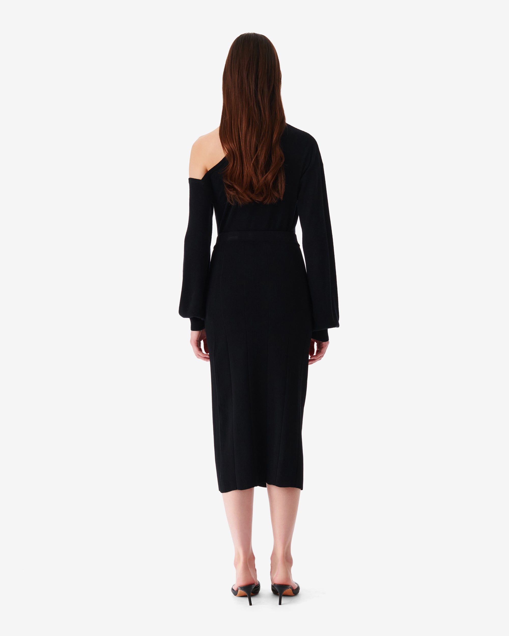 Caifa midi skirt - Black