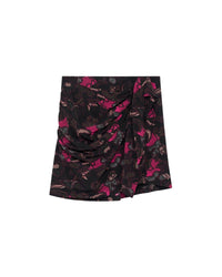 Fidi short skirt - Black & Pink