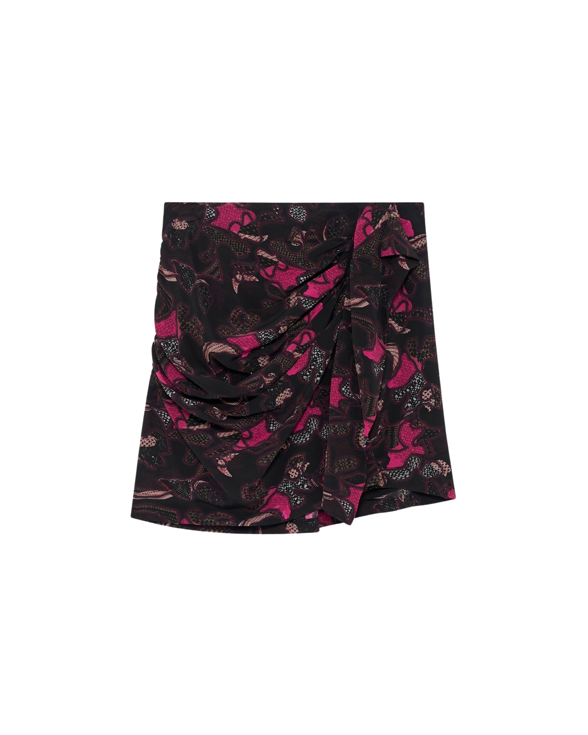 Fidi short skirt - Black & Pink