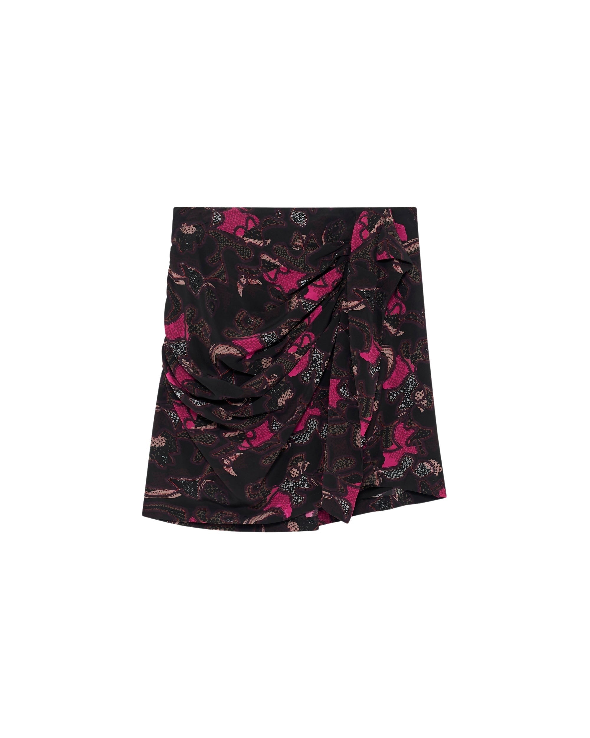 Fidi short skirt - Black & Pink