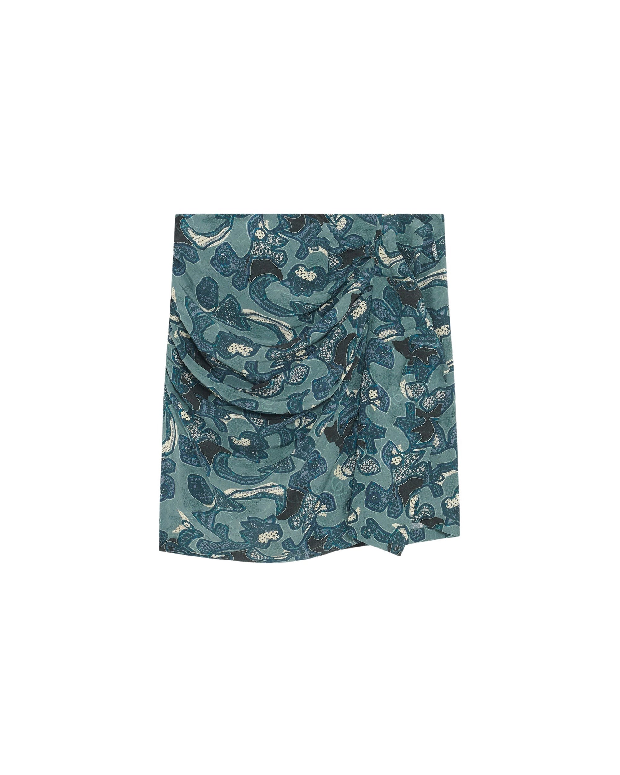 Fidi short skirt - Blue Green