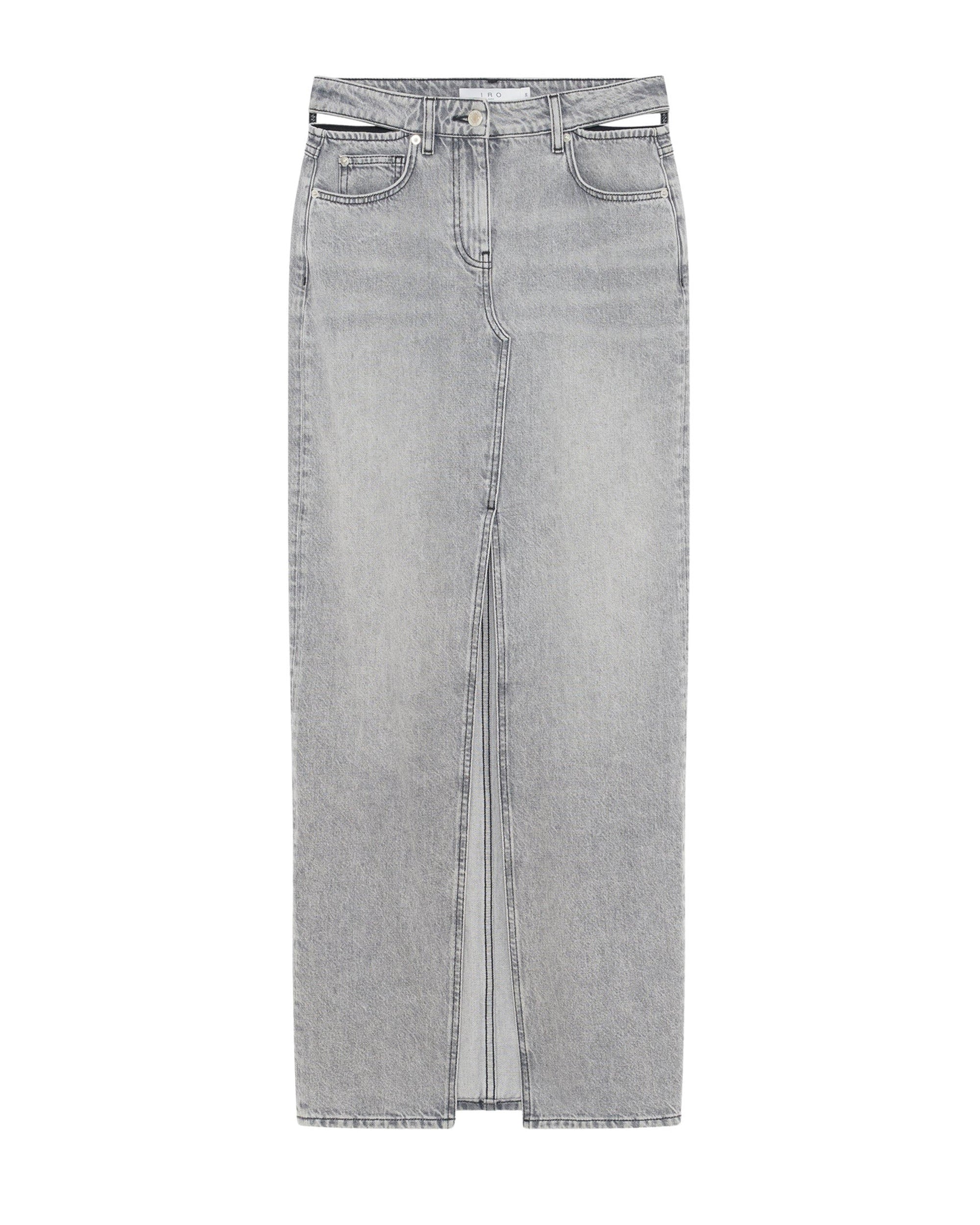 Finji slit skirt - Grey Used