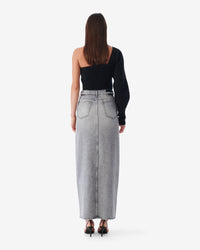 Finji slit skirt - Grey Used
