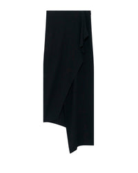 Jelena skirt in wool blend - Black