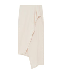 Jelena skirt in wool blend - Ecru