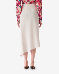 Jelena skirt in wool blend - Ecru