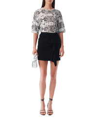 Kalea short skirt - Black