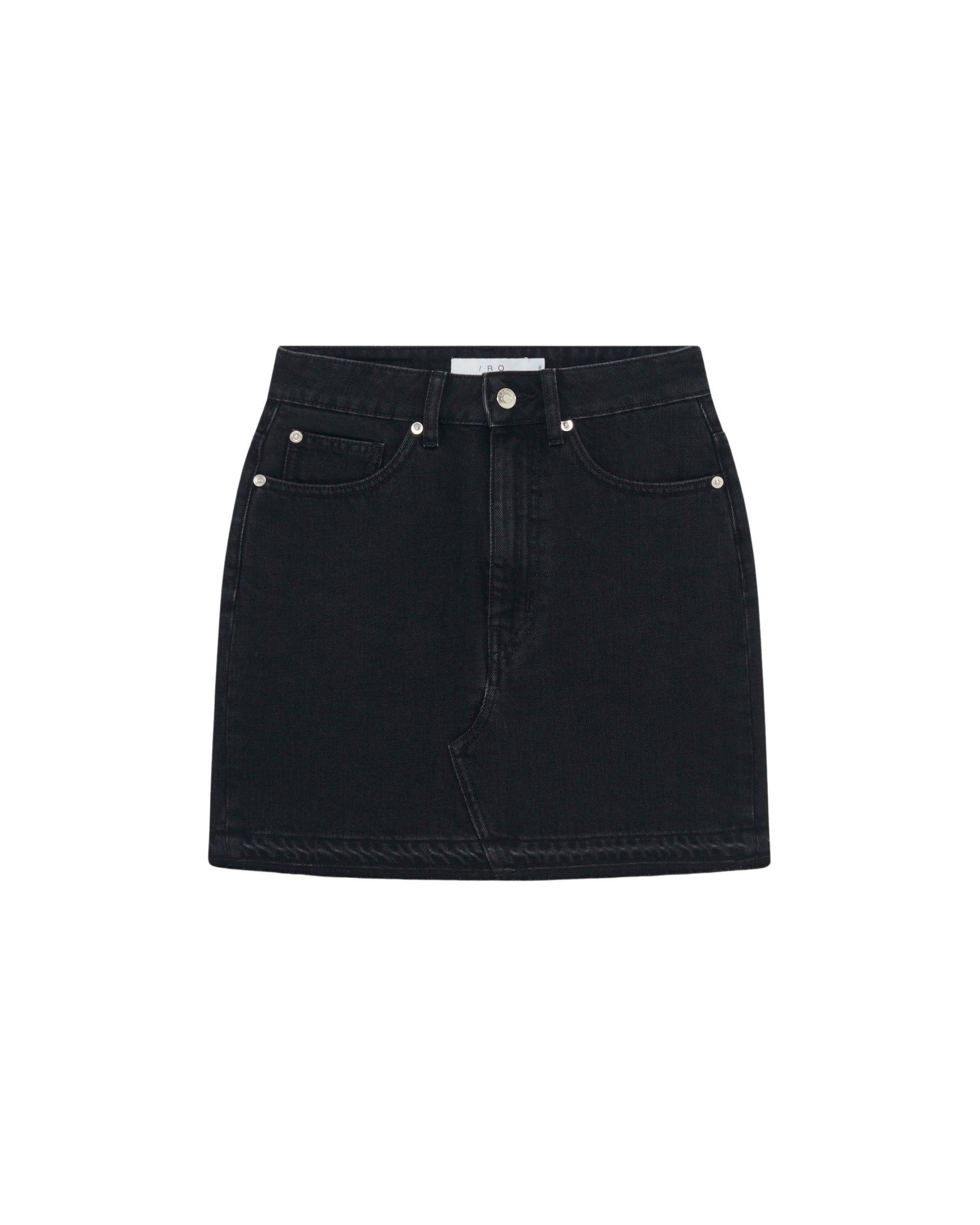 Kavala short skirt - Black Stone