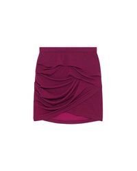 Menia short skirt - Fushia & Black