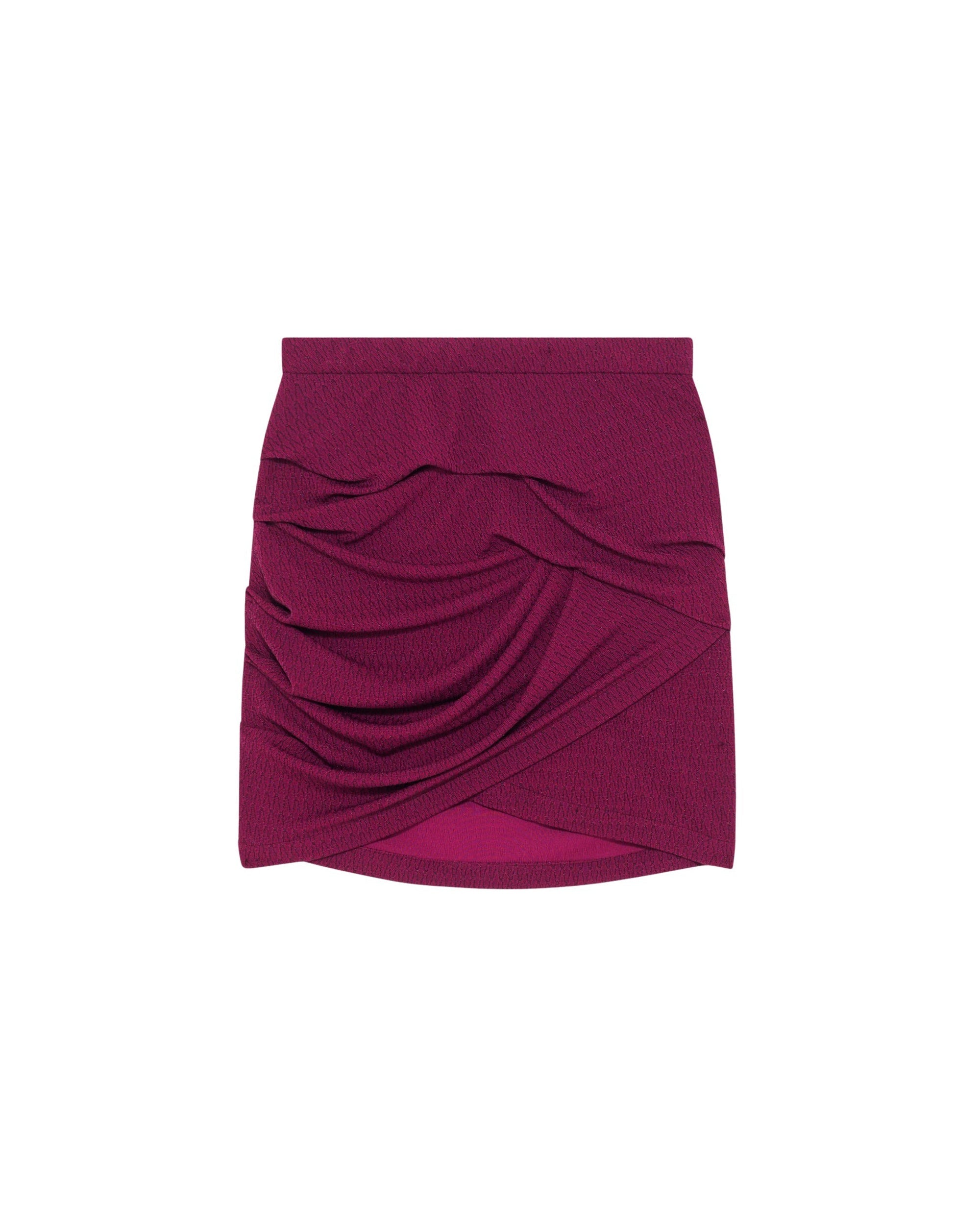 Menia short skirt - Fushia & Black
