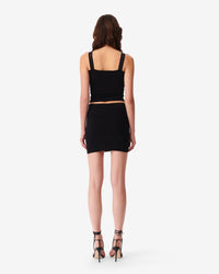 Nicla short skirt - Black