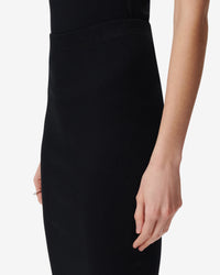 Piame knitted midi skirt - Black