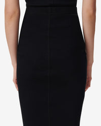 Piame knitted midi skirt - Black