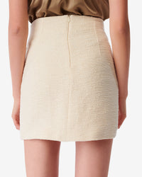Short skirt Rachele - Ecru