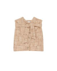 Tomia short skirt - Mixed Beige