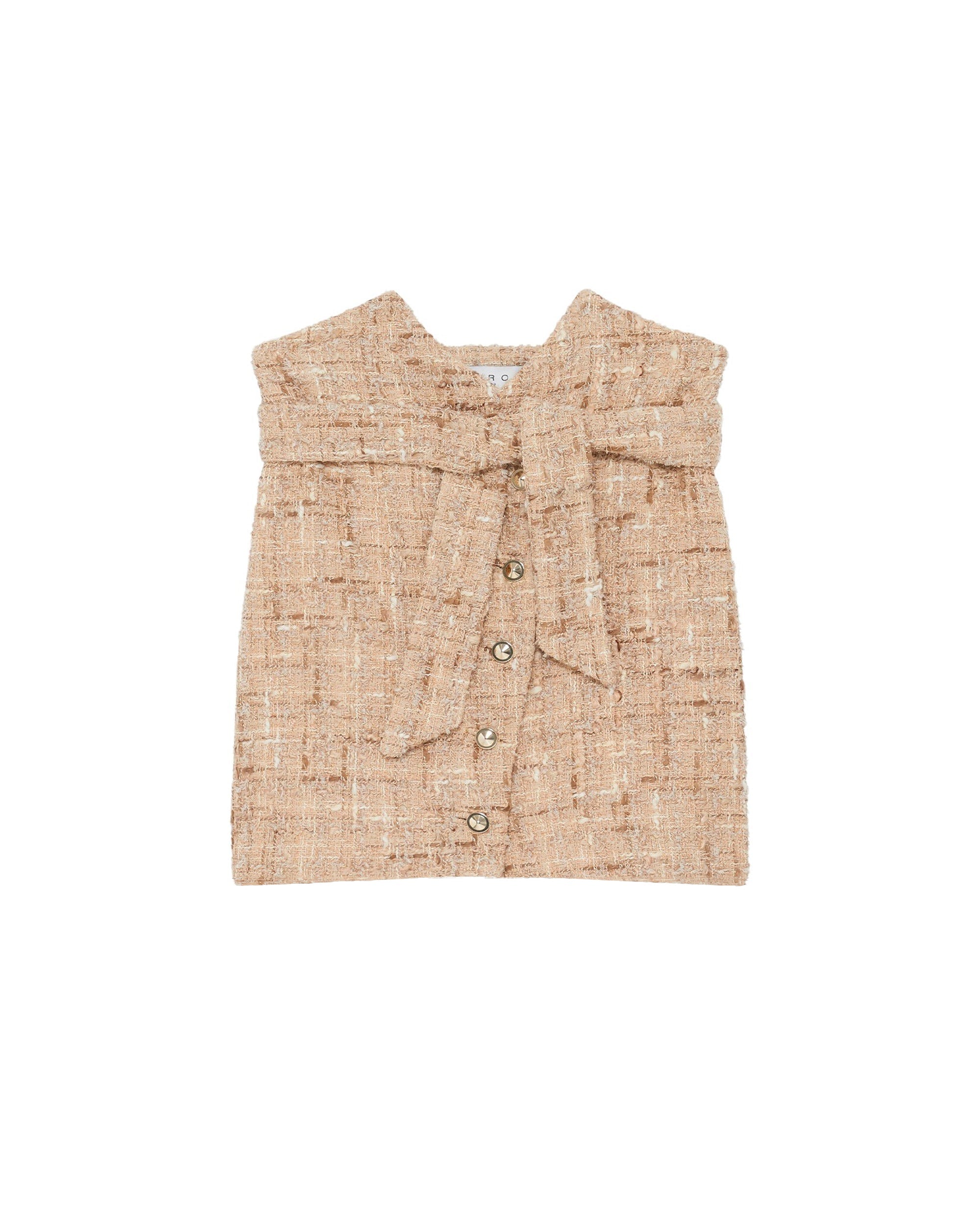 Tomia short skirt - Mixed Beige
