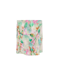 Zirana short skirt - Green Multico