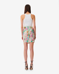 Zirana short skirt - Green Multico