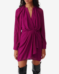 Alvina dress - Fushia