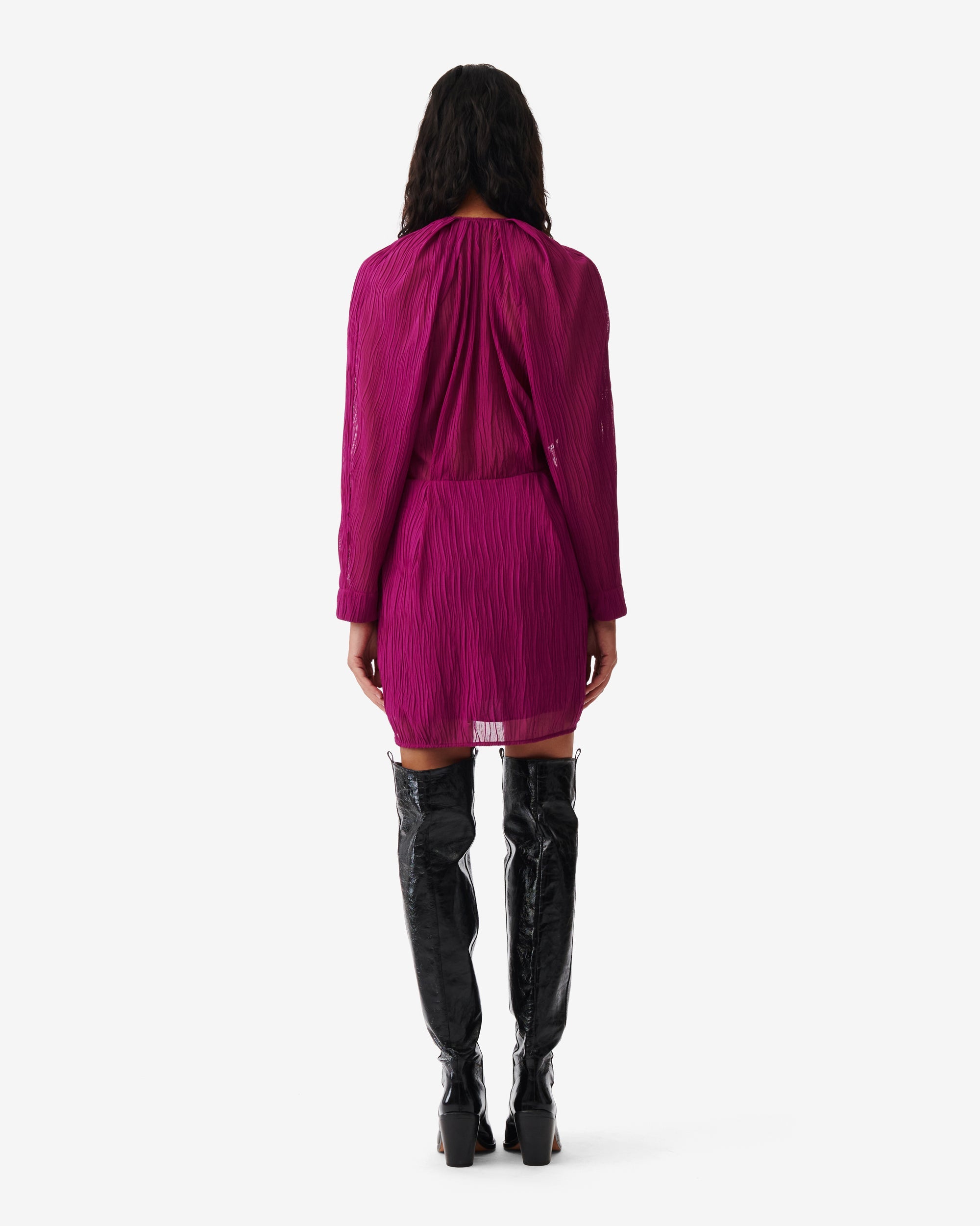 Alvina dress - Fushia