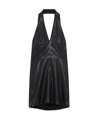 Ayla leather dress - Black