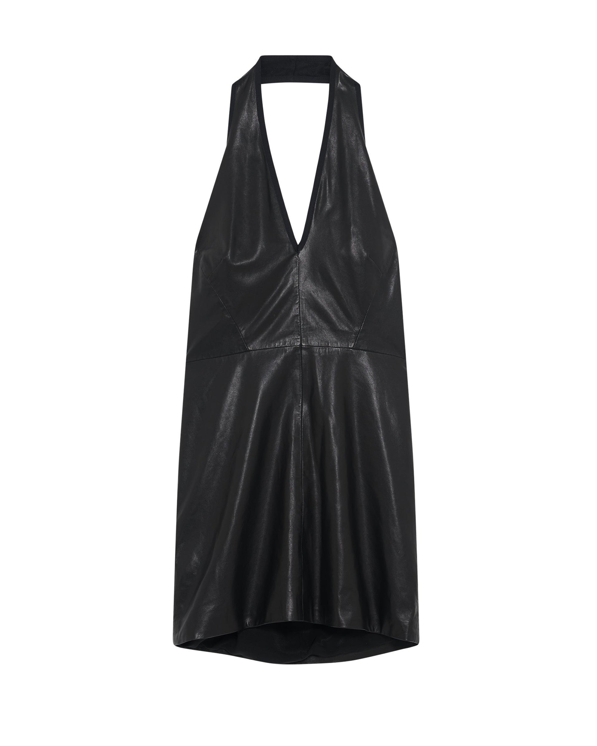 Ayla leather dress - Black