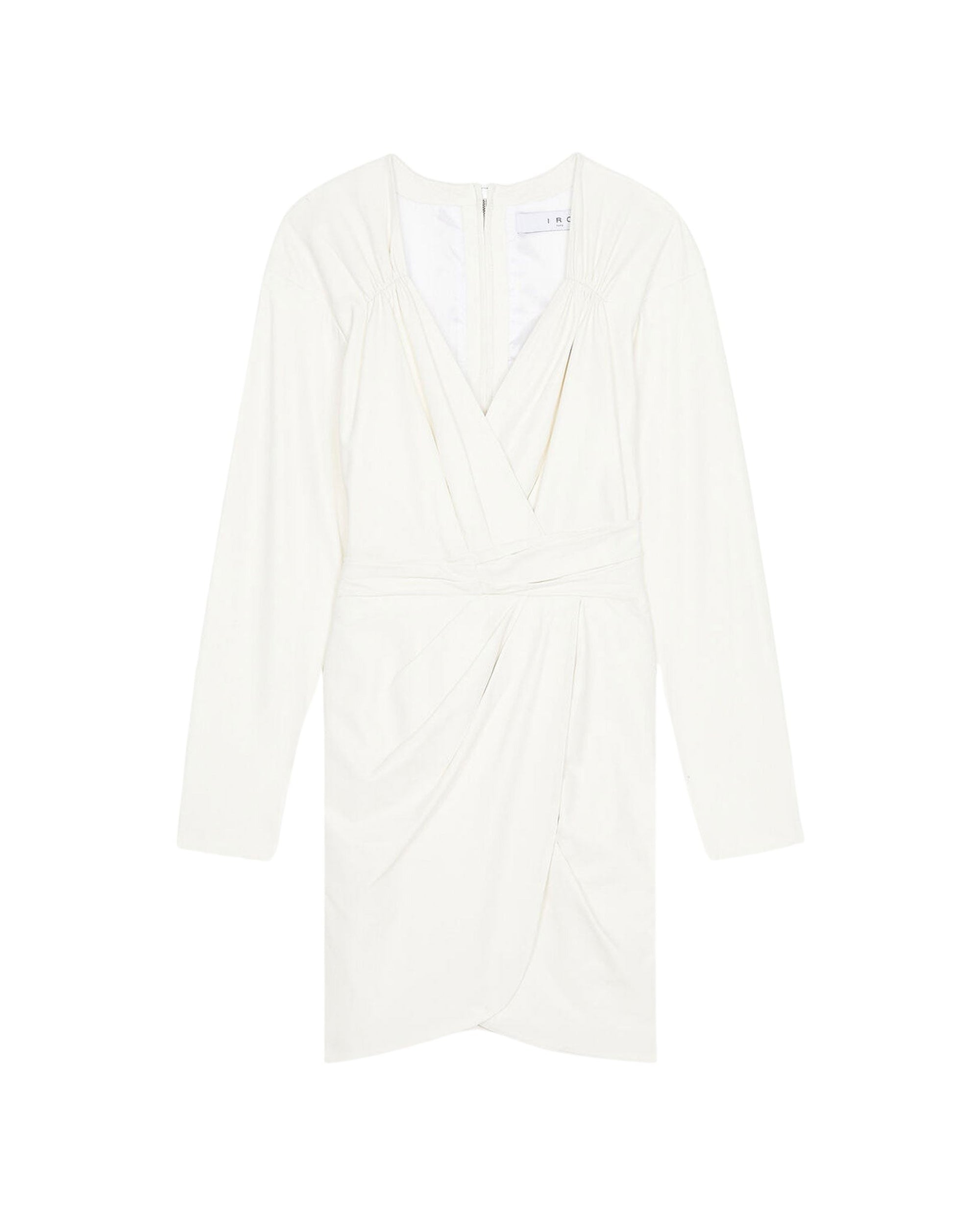 Belina leather dress - Natural White