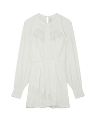 Belinda short dress - Ecru