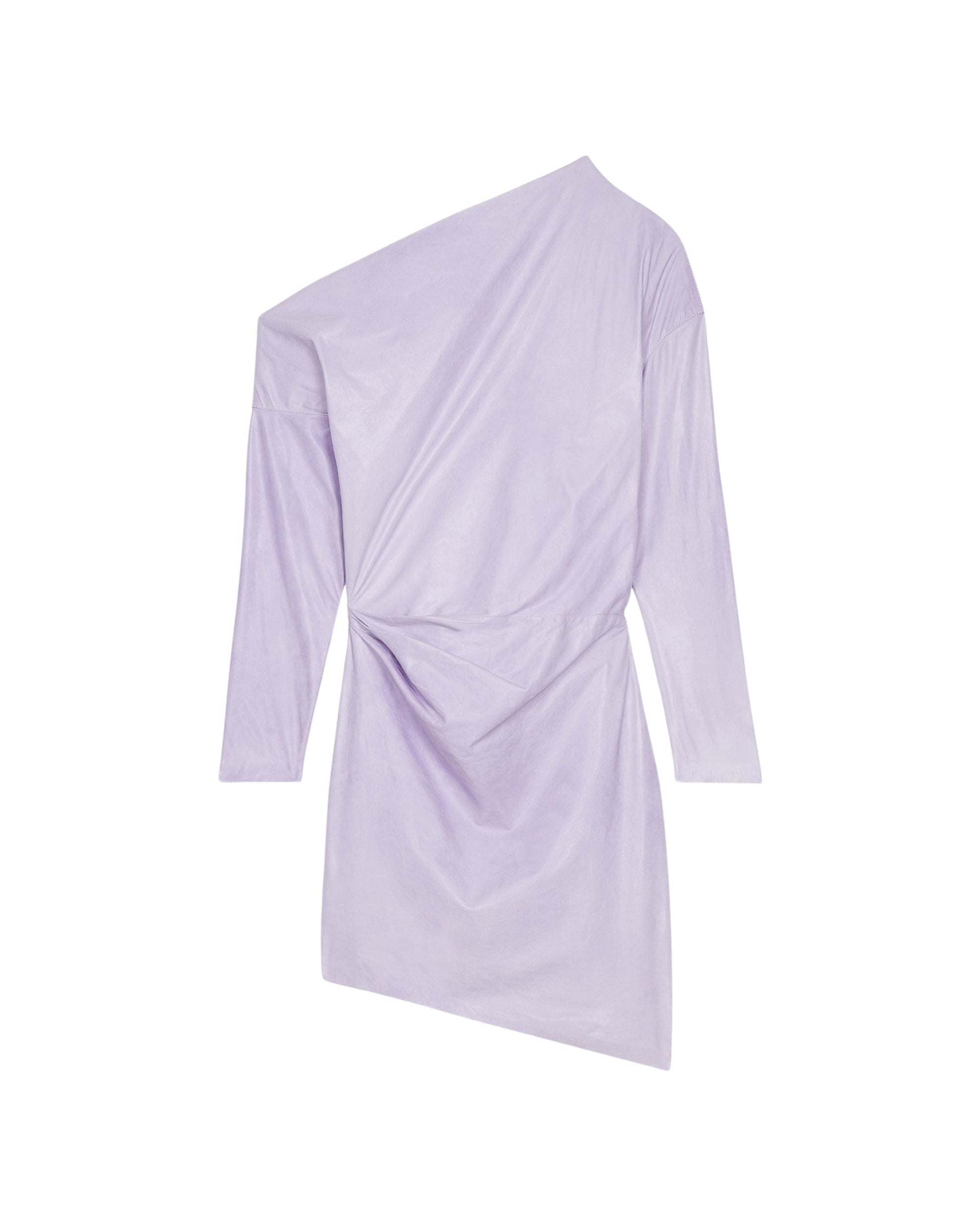 Calla leather dress - Lavender