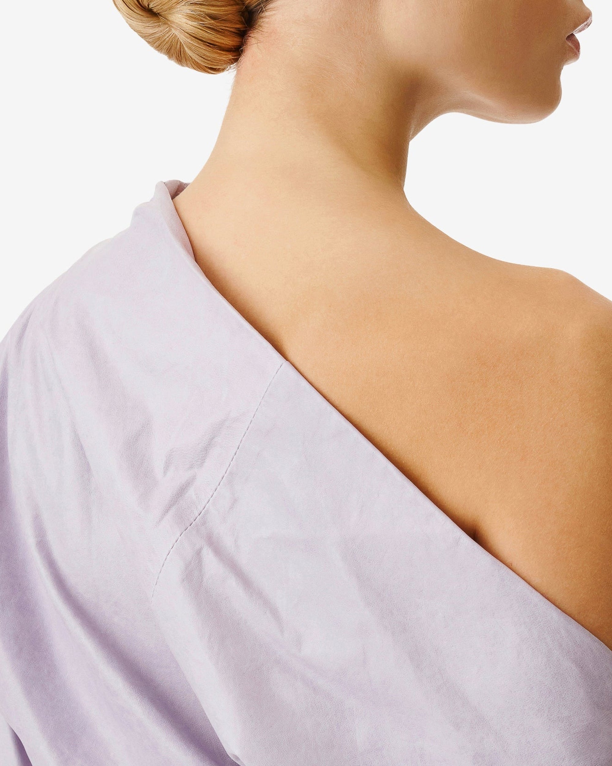 Calla leather dress - Lavender