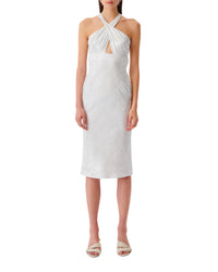 Calvino maxi dress - Pearly White