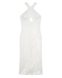 Calvino maxi dress - Pearly White