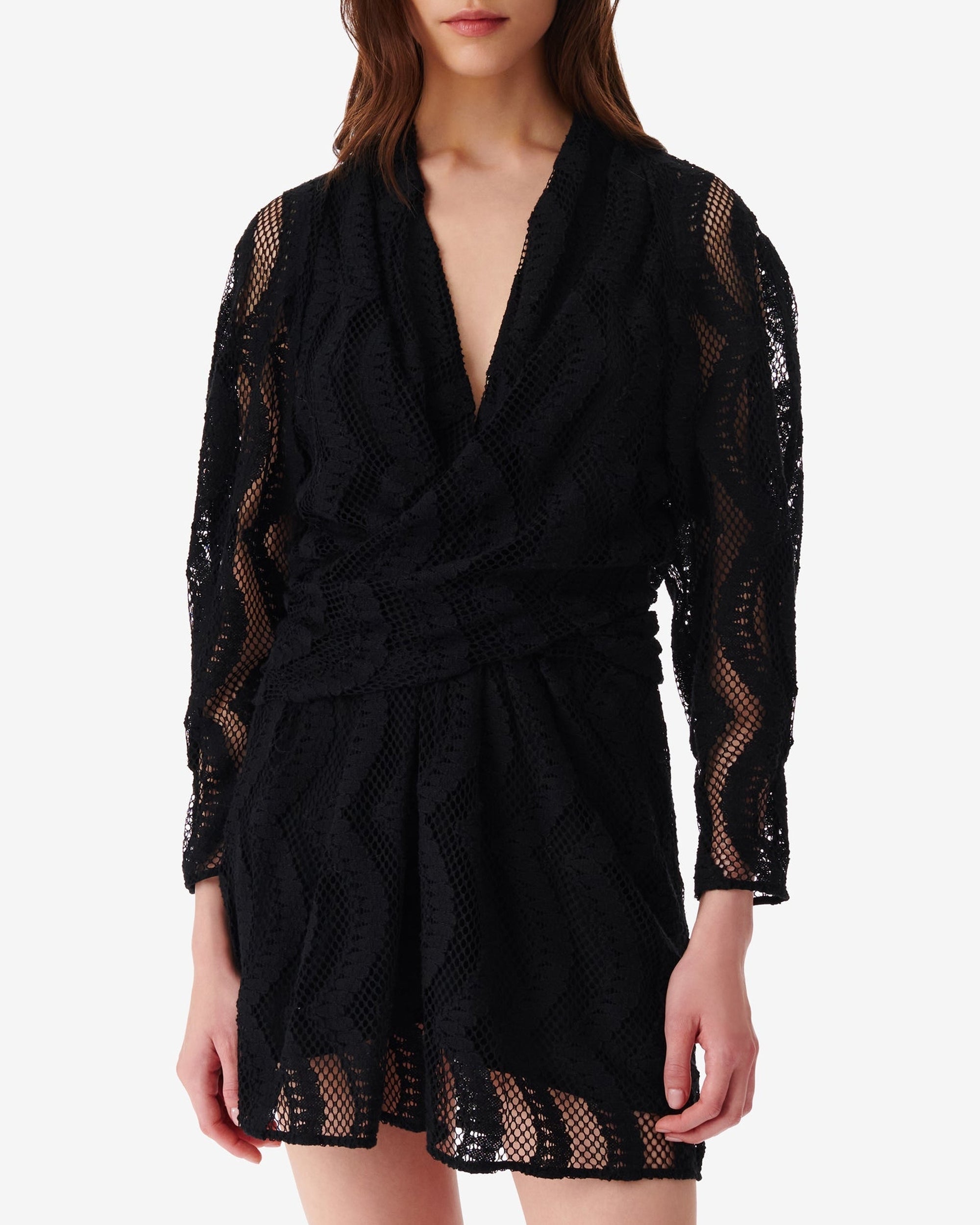 Emsi short dress - Black