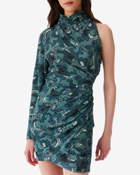 Fabiola dress - Blue Green