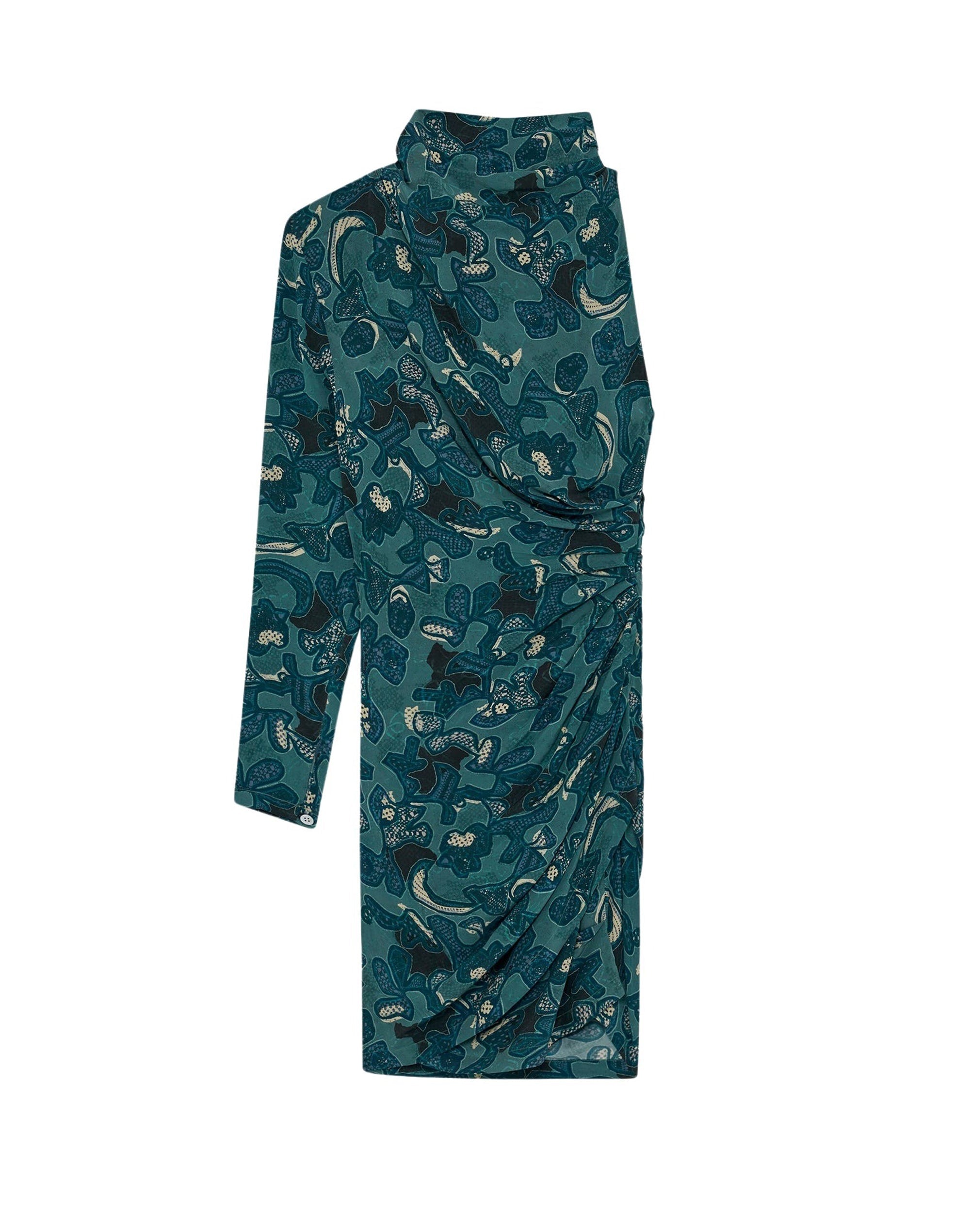 Fabiola dress - Blue Green