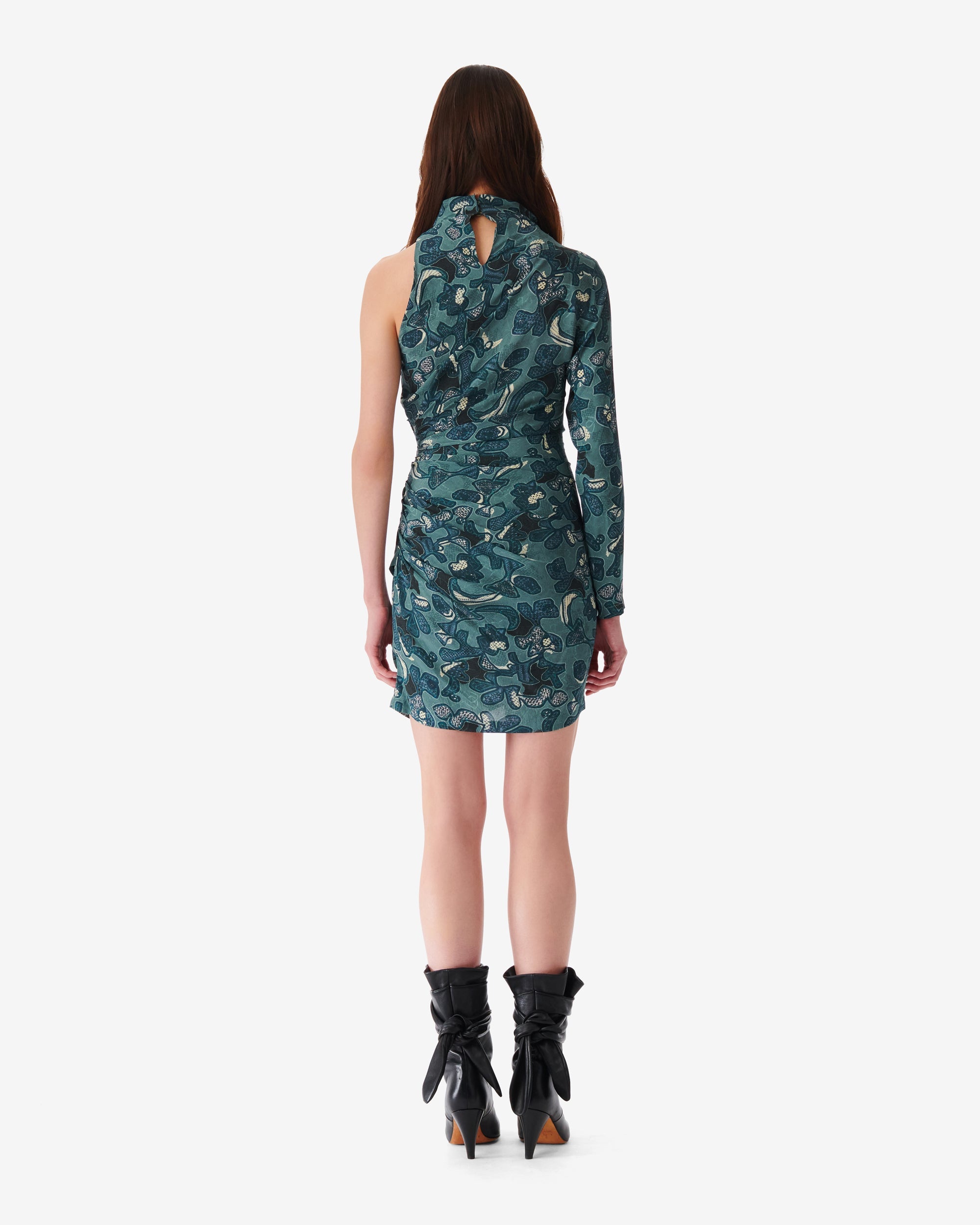 Fabiola dress - Blue Green