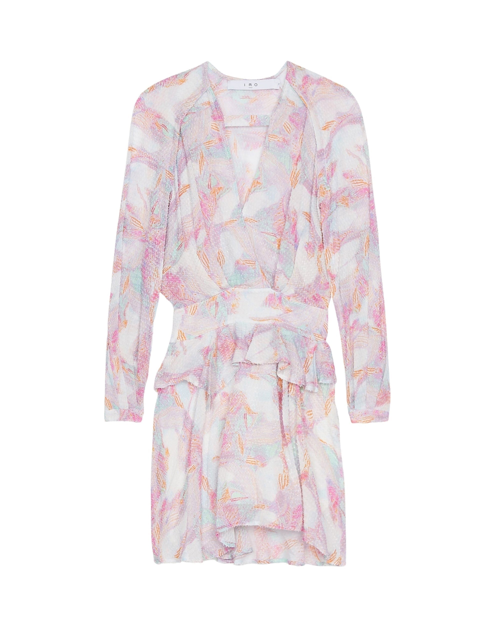 Franci short dress - Light Pink Multico